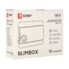 Щит распределительный ЩРВ-П-12 SlimBox белая дверца IP41 EKF PROxima