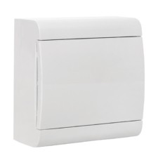 Щит распределительный ЩРН-П-8 белая дверца IP41 EKF Basic