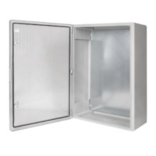 Щит пластиковый с монтажной платой прозр, дверь 800х600х260 мм IP65 EKF PROxima