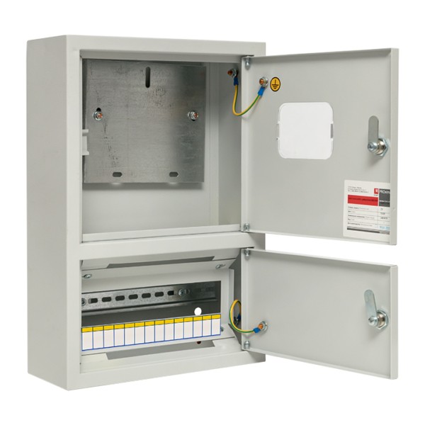 Щит учётно-распределительный навесной ЩУРн-1/14 (Э) два отсека (БУР) (450х310х120) IP31 EKF PROxima