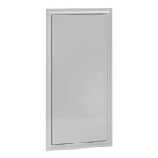 Люк ревизионный пластик с нажим, замком 200х400 (ШхВ внутр,) EKF Basic