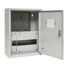 Щит учётно-распределительный навесной ЩУРн 1/9 (400х300х140) IP31 EKF Basic