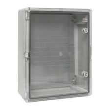 Щит пластиковый с монтажной платой прозр, дверь 500х400х180 мм IP65 EKF PROxima