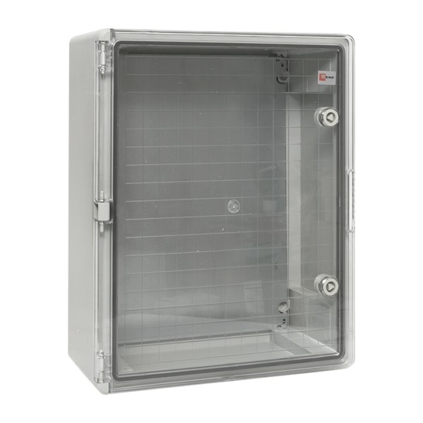 Щит пластиковый с монтажной платой прозр, дверь 500х400х180 мм IP65 EKF PROxima