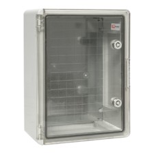 Щит пластиковый с монтажной платой прозр, дверь 400х300х170 мм IP65 EKF PROxima