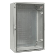 Щит пластиковый с монтажной платой прозр, дверь 600х400х200 мм IP65 EKF PROxima