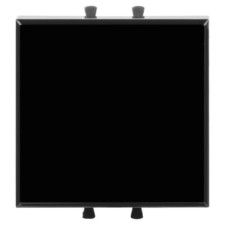 Выключатель модульный 1-кл. 2мод. Avanti “Черный квадрат” 16А IP20 черн. DKC 4402102