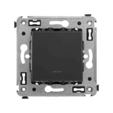 Кнопка 1-кл. СП Avanti “Черный матовый” DKC 4412153