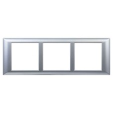 Рамка-суппорт 6мод. Avanti для In-liner Front серебристый металлик DKC 4404916