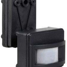 Детектор движения ДД 017 1100Вт угол обз. 120град. дальн. 12м IP44 черн. IEK LDD13-017-1100-002