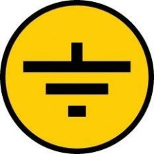 Символ “Заземление” 30х30 IEK YPC20-ZAZEM-1-096