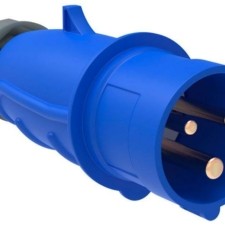Вилка эл. каб. 32А 2P+PE 220В IP44 MAGNUM ССИ-023 IEK PSN01-032-3