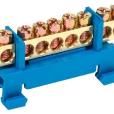 Шина нулевая на DIN-изол. “Стойка” ШНИ 6х9-8-С-С IEK YNN10-69-8P-K07