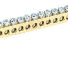 Шина нулевая ШНИ 6х9-14 У2-С на 2х угл. изол. IEK YNN10-69-14C2-K07