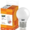 Лампа СДЛ ECO G45 9Вт шар 3000К E27 230В IEK LLE-G45-9-230-30-E27