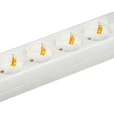 Удлинитель сетевой 5х3м с/з 10А IP20 У05 2P+PE 250В 3х1 IEK Generica IEK WYP10-10-05-03-Z-G