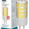 Лампа СДЛ Corn 5Вт капсульная 4000К нейтр. бел. G4 230В керамика IEK LLE-Corn-5-230-40-G4