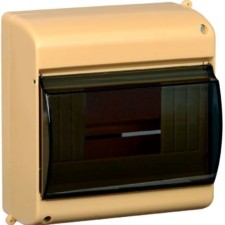 Корпус ОП КМПн 2/6 Krepta 3 IP30 для 6-х авт. выкл. прозр. крышка пластик. сосна IEK MKP42-N-06-30-09-S