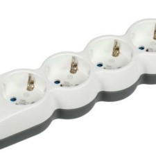 Удлинитель сетевой 5х3м с/з 16А IP20 Uno У05 2P+PE 250В 3х1.5 IEK WYP53-16-05-03-Z