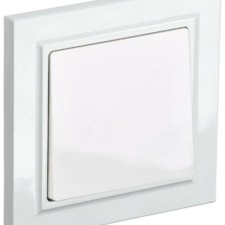 Выключатель 1кл. СП BRITE ВСР10-1-0-БрБ 10А бел. IEK BR-V10-0-10-K01-F