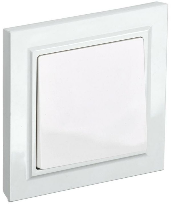 Выключатель 1кл. СП BRITE ВСР10-1-0-БрБ 10А бел. IEK BR-V10-0-10-K01-F