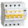 Выключатель АВДТ 4п C 40А 300мА тип AC 4.5кА АД-14 IEK MAD10-4-040-C-300