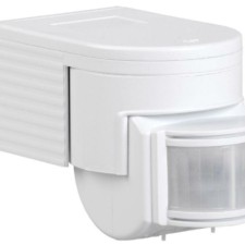 Детектор движения ДД 012 1100Вт угол обз. 180град. дальн. 12м IP44 бел. IEK LDD10-012-1100-001