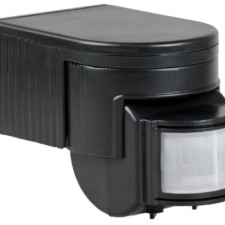 Детектор движения ДД 012 1100Вт угол обз. 180град. дальн. 12м IP44 черн. IEK LDD10-012-1100-002