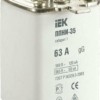 Вставка плавкая ППНИ-35 63А габарит 1 IEK DPP30-063