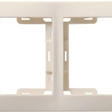 Рамка 2-м КВАРТА РГ-4-ККм горизонт. крем. IEK EMK20-K33-DM