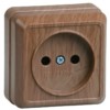 Розетка 1-м ОП Октава 10А IP20 дуб IEK ERO10-K04-10-DC