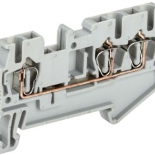 Клемма пружинная КПИ 3в-2.5 3 вывода 31А сер. IEK YZN11-3-002-K03