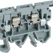 Клемма винтовая КВИ-4-П с держат. предохр. 5х20 сер. IEK YZN30-004F-K02