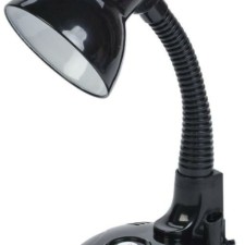 Светильник настольный 1005 с кармашком Е27 черн. IEK LNNL5-1005-2-VV-40-K02