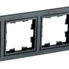 Рамка 4-м BRITE РУ-4-БрЧ черн. IEK BR-M42-K02