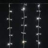 Гирлянда “Занавес” 1.5х1.5м 160LED тепл. бел. IP20 провод прозр. 230В транзит IEK LGDB201-1-160-L1-T-S-20