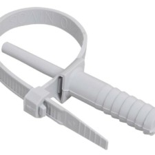 Дюбель-хомут 7х150мм полиамид сер. 50 шт/уп IEK UHH80-7-150-50-K41-F