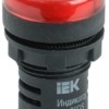 Арматура светосигнальная AD-22DS 24В AC/DC красн. IEK BLS10-ADDS-024-K04