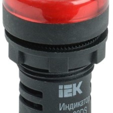 Арматура светосигнальная AD-22DS 24В AC/DC красн. IEK BLS10-ADDS-024-K04