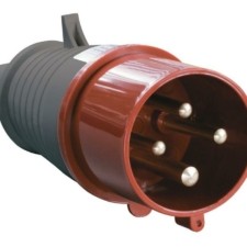 Вилка эл. каб. 32А 3P+PE 380В IP44 ССИ-024 IEK PSR02-032-4
