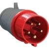 Вилка эл. каб. 16А 3P+PE+N 380В IP44 ССИ-015 IEK PSR02-016-5