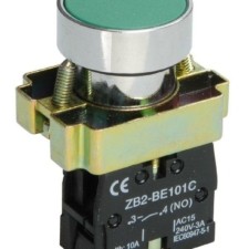 Кнопка LAY5-BA31 без подсветки зел. 1з IEK BBT60-BA-K06