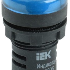 Арматура светосигнальная AD-22DS 24В AC/DC син. IEK BLS10-ADDS-024-K07