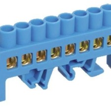 Шина нулевая в комб. DIN-изол. “Стойка” ШНИ-8х12-8-КС-С IEK YNN10-812-8DP-K07