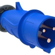 Вилка эл. каб. 16А 2P+PE 220В IP44 MAGNUM ССИ-013 IEK PSN01-016-3