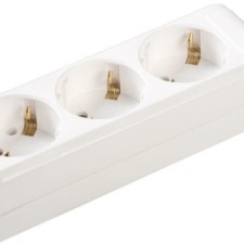 Удлинитель сетевой 3х1.5м с/з 16А IP20 У03 2P+PE 250В 3х1 IEK WYP10-16-03-01-Z-17