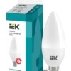 Лампа СДЛ Eco 9Вт C35 свеча 4000К нейтр. бел. E14 230В IEK LLE-C35-9-230-40-E14