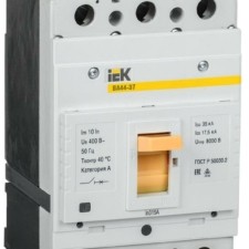 Выключатель автоматический 3п 315А 35кА ВА44-37 IEK SVA4410-3-0315-35
