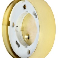 Светильник накладной под лампу GX53 золото IEK LUPB0-GX53-1-K22