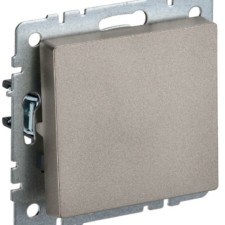 Выключатель 1кл. СП BRITE ВС10-1-4-БрШ 10А самовозвратн. шампань IEK BR-V14-0-10-K37